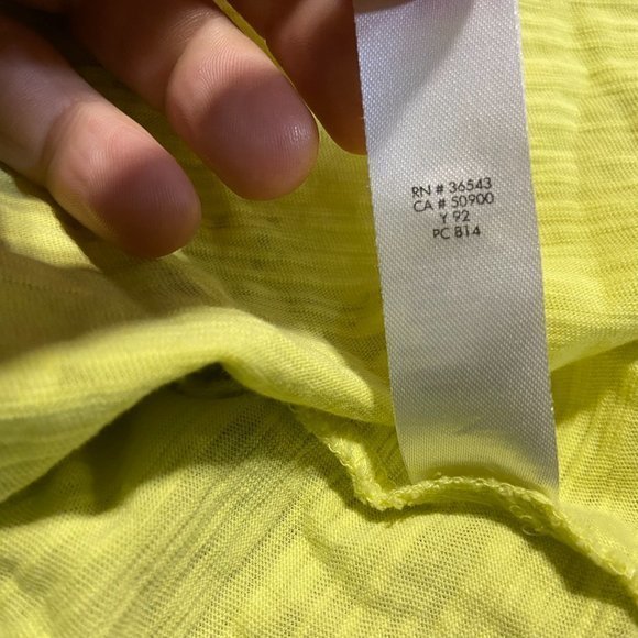 Calvin Klein Yellow‎ Polo Shirt LIKE NEW - Picture 6 of 6